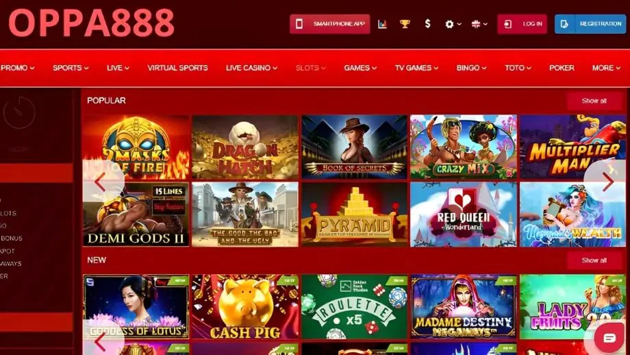 Oppa888 | Nhà cái chuyên cung cấp các trò chơi casino trực tuyến 44 Oppa888 luôn được ghi danh trong top game đánh bài đổi thưởng xanh chín nhất